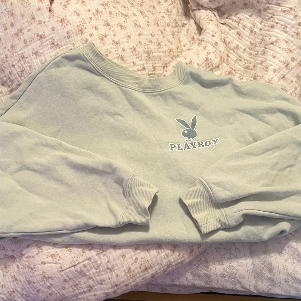 Playboy Women's Mint Green Sweater